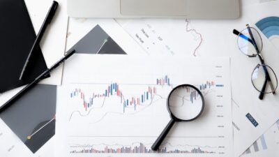 Stock market investment charts showing SIP mutual fund growth in India 2026