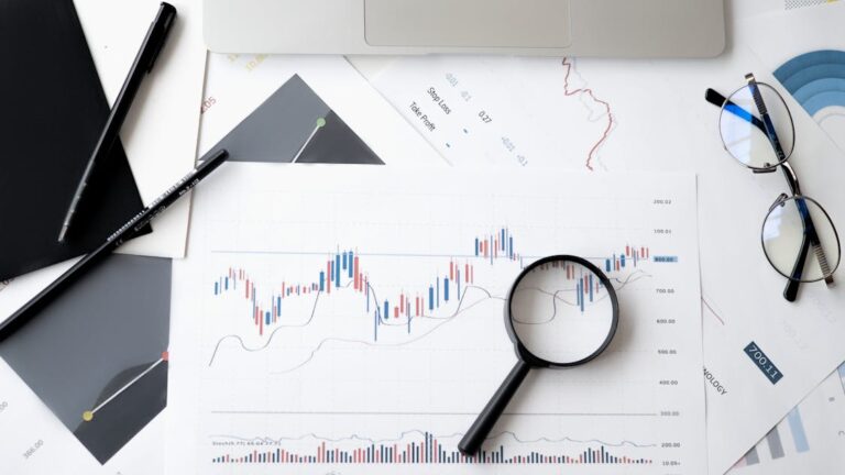 Stock market investment charts showing SIP mutual fund growth in India 2026